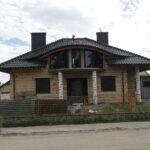 Wole oko 11 m po wymianie na prefabrykowaną konstrukcję – widok od frontu domu