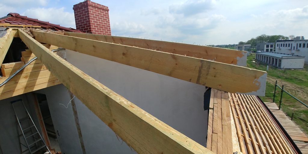 Błędnie wykonana konstrukcja wolego oka przeznaczona do rozbiórki